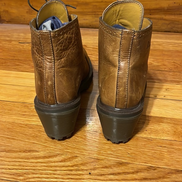 Dr. Martens MIE Granny Brogue Y2K Block Heel Ankle Boots UK 7/US10 - Picture 3 of 14